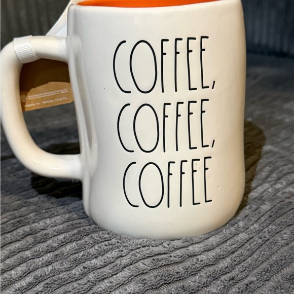 Rae Dunn x Gilmore Girls COFFEE COFFEE COFFEE Double-sided Mug NWT - Picture 2 of 8